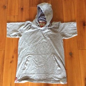 Free Planet gray hoodie shirt size Large